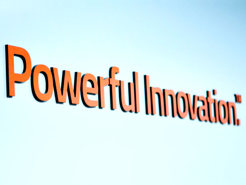 TTSG Powerful Innovation Tagline in Orange