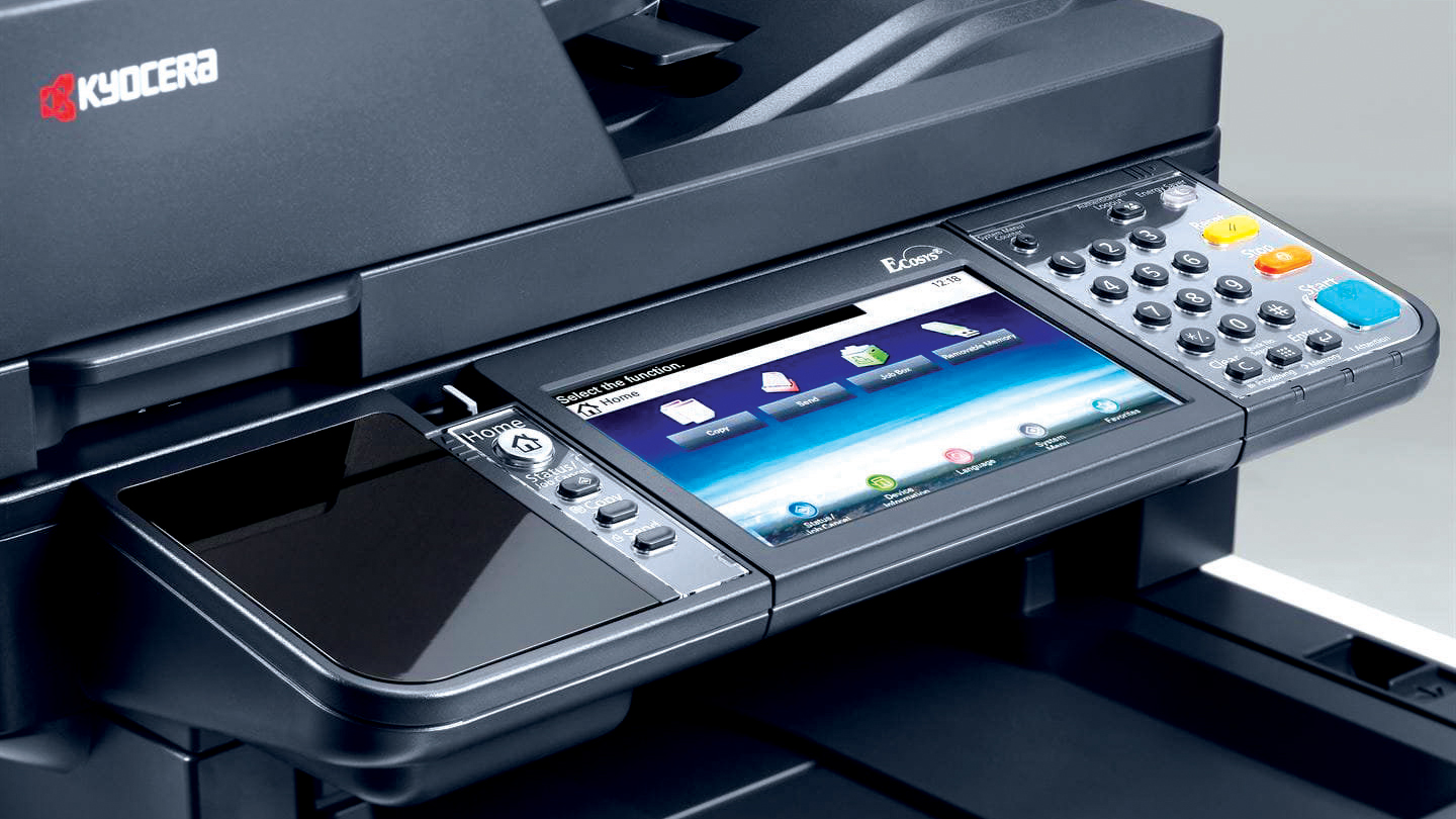 Kyocera HyPAS App pn the printer